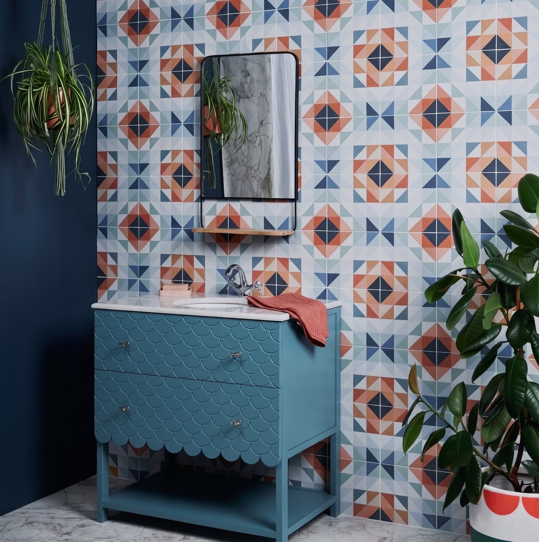 Kaleidoscope Porcelain Peacock