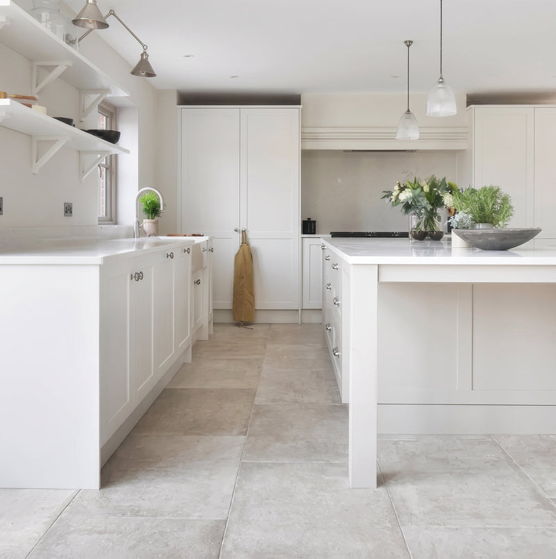 Pierre Porcelain Beige tiles from Hyperion Tiles