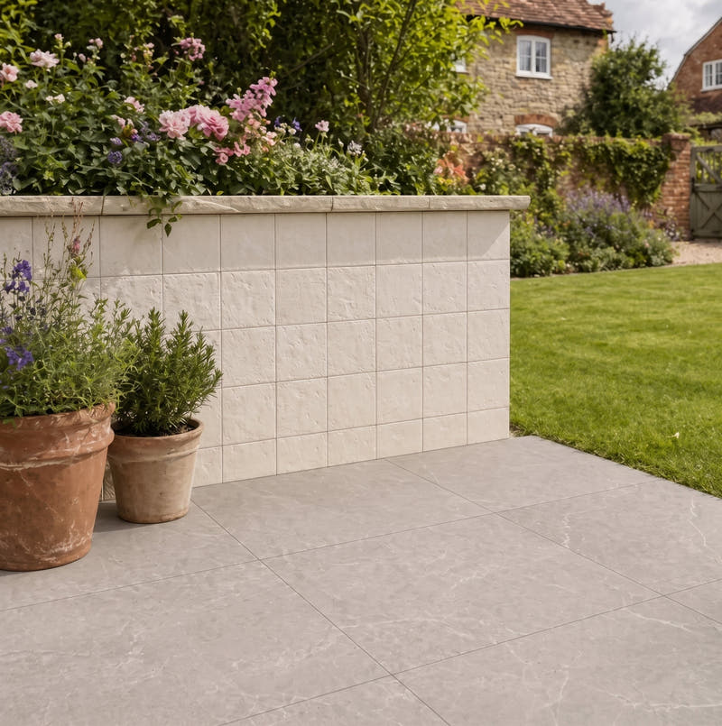 New Waxman Ceramics Tahoe White tiles from Hyperion Tiles