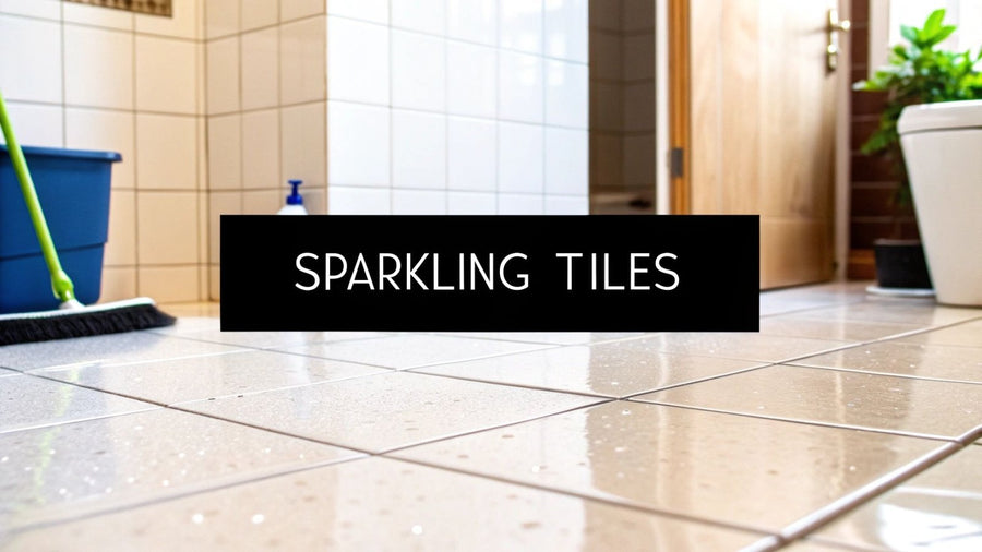 How to Clean Grout: Expert Tips for Sparkling Tiles