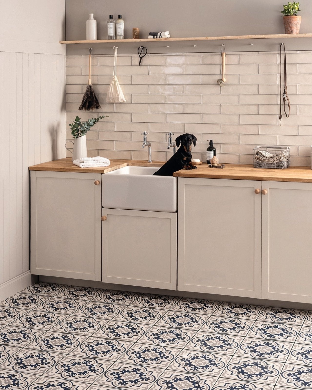 How to design a multi-functional boot room in your home - Hyperion Tiles