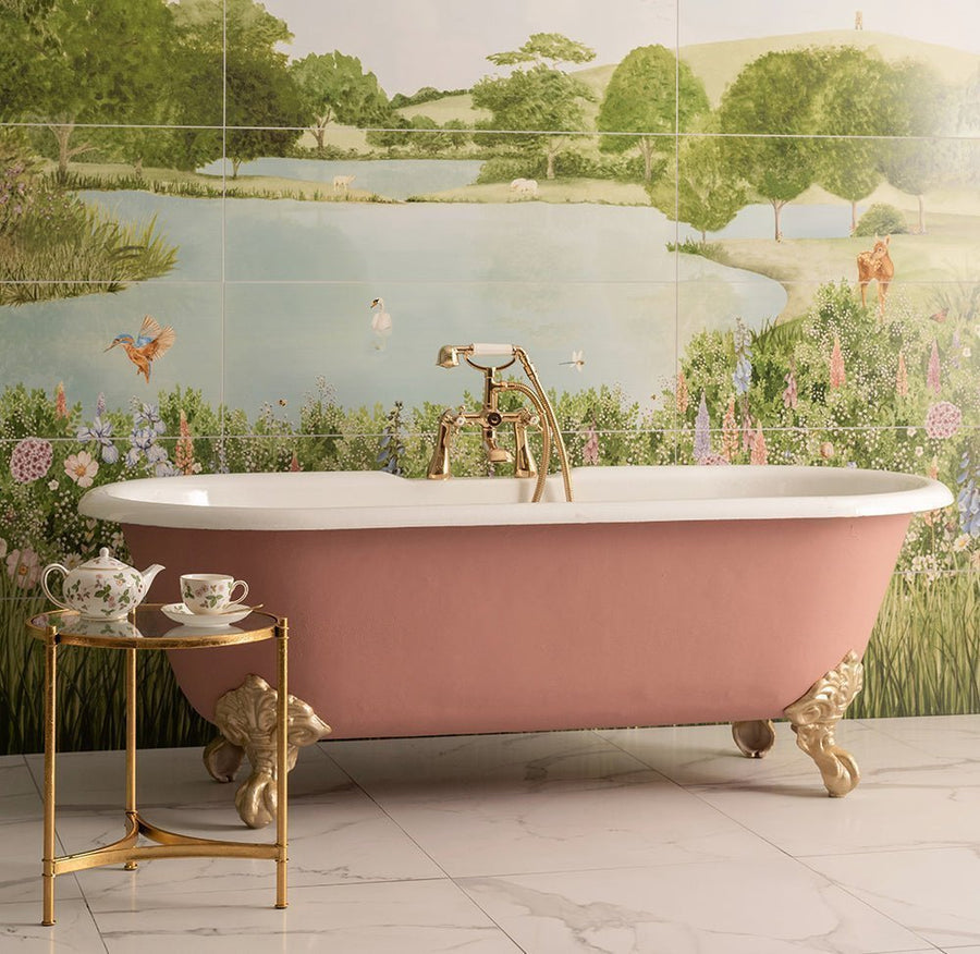 How to make a striking statement with the best bathroom wall murals