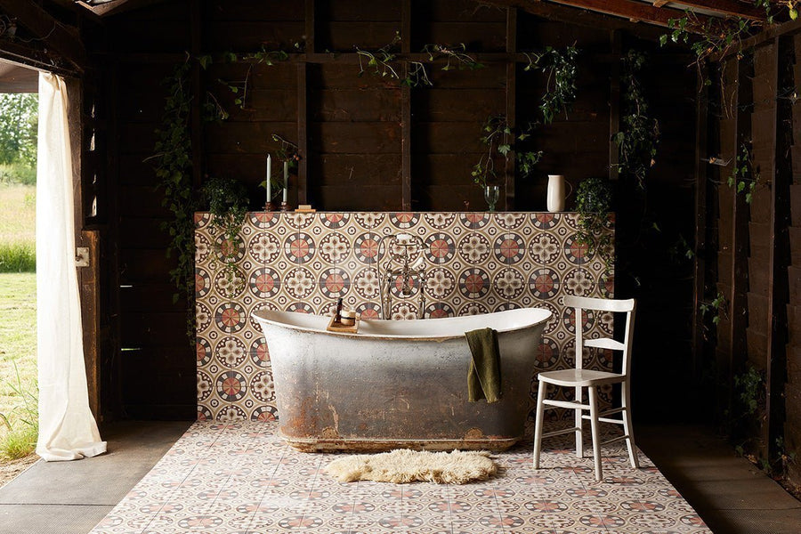 Stylish bathroom tiles for walls and floors