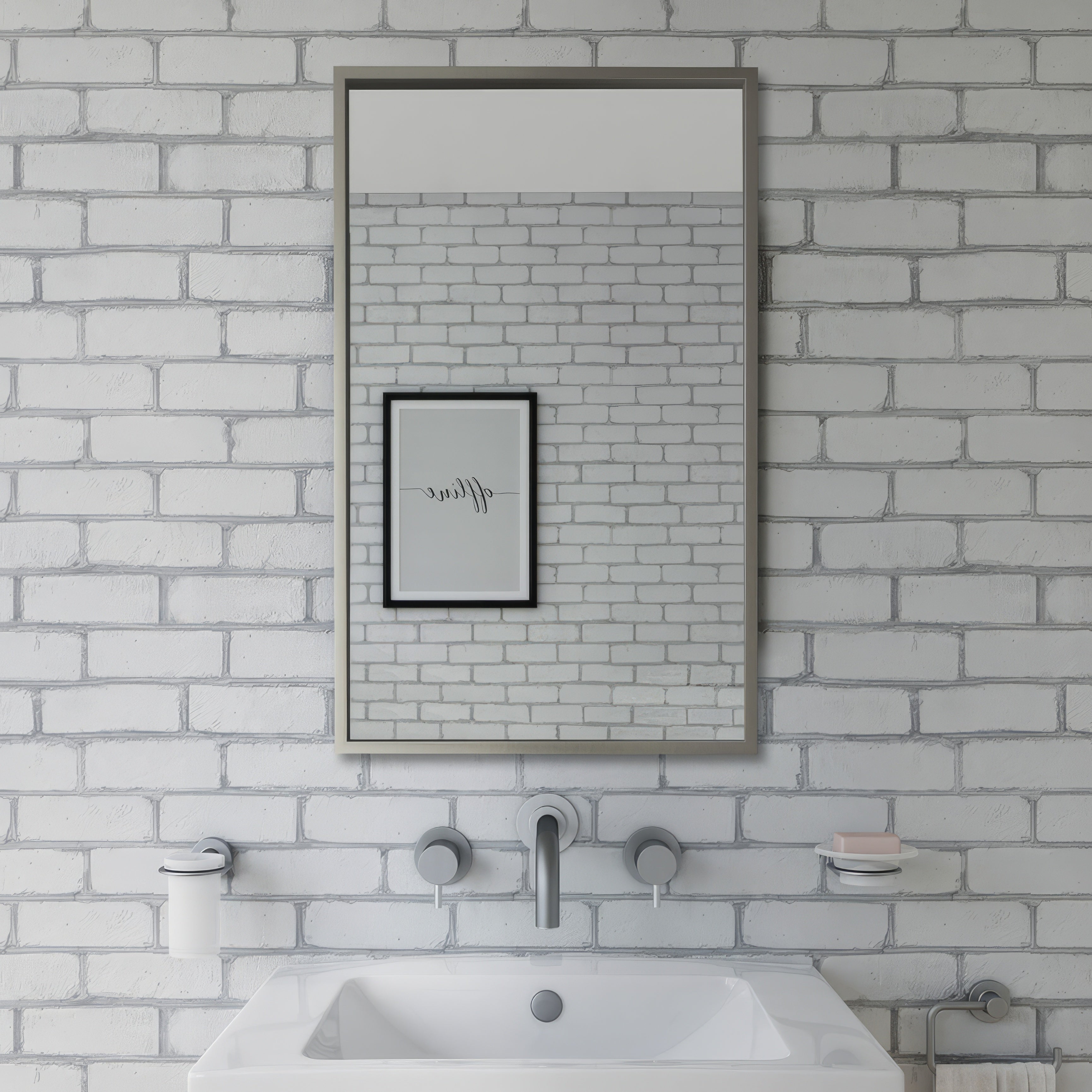 Docklands Rectangular Mirror 50x80cm - Hyperion Tiles