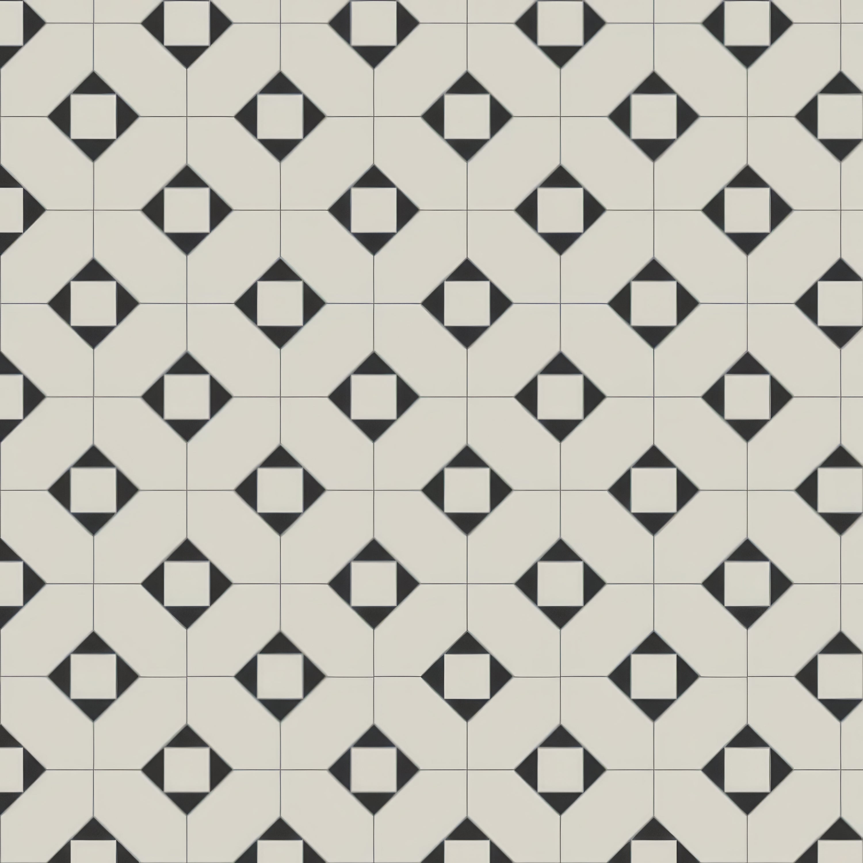 Victorian Floor Tiles Huntingdon Pattern - Hyperion Tiles