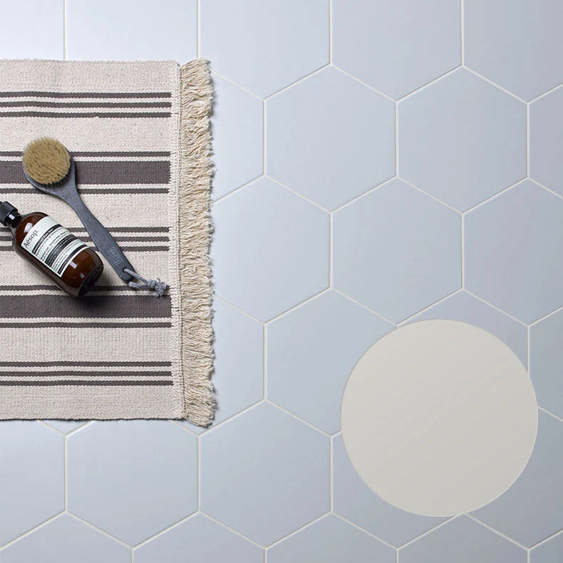 Ca'Pietra Resin-Cement Grout in White (No.01), a matt resin-cement tile grout shown as a cured colour swatch
