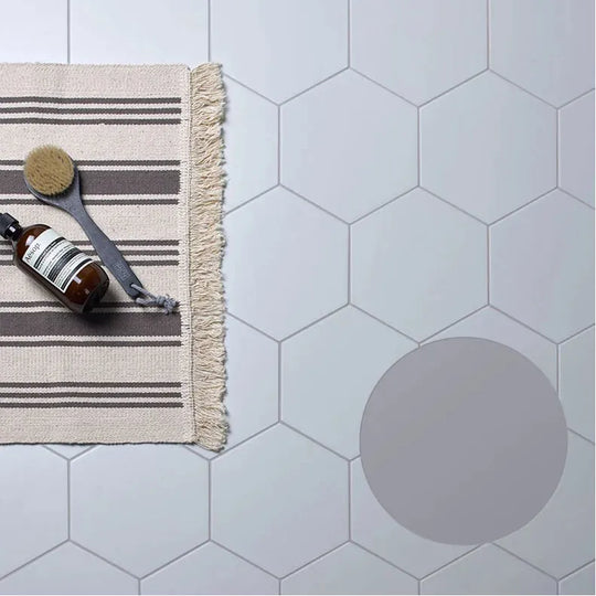 Ca'Pietra Resin-Cement Grout in Dusty Lilac, shade No.49, a matt Kerakoll Fugabella grout for interior and exterior tile joints
