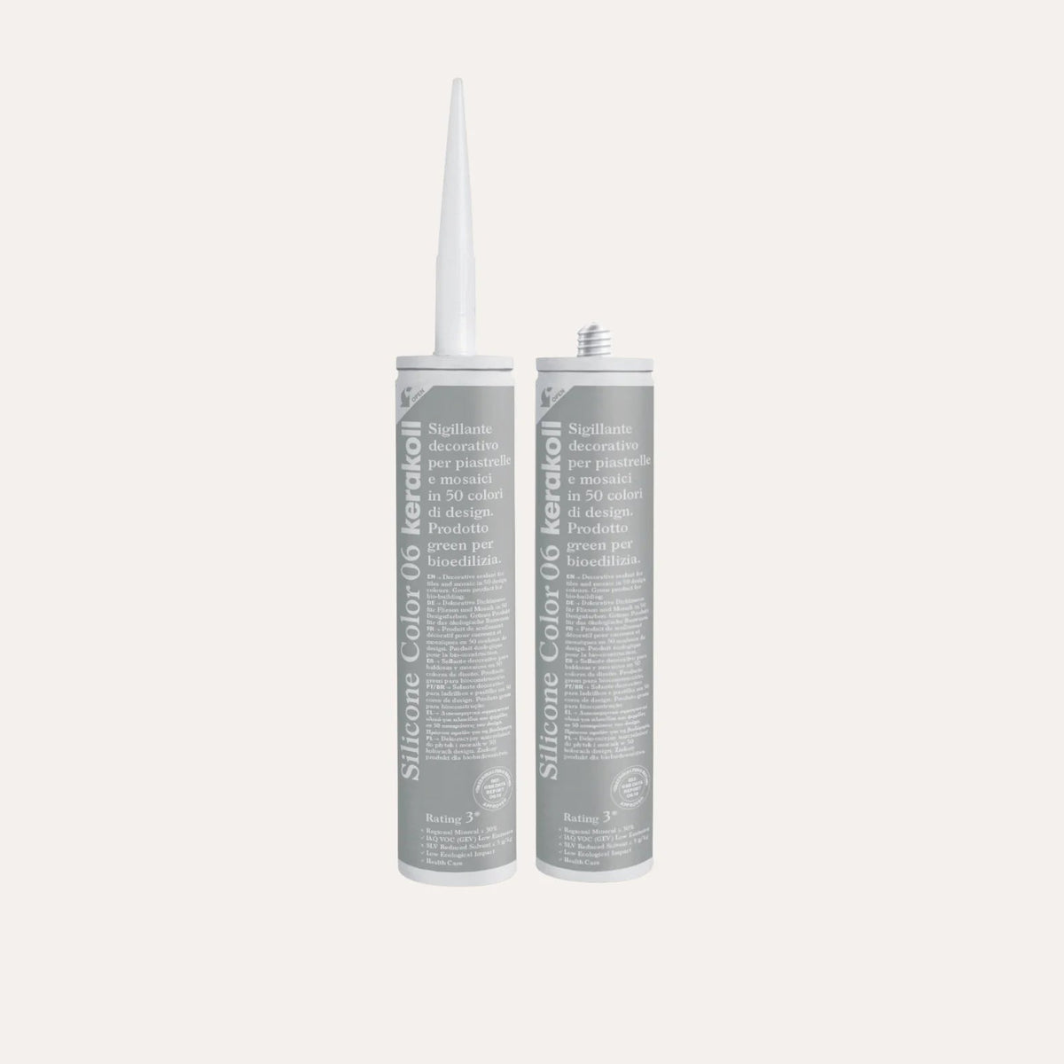 Ca'Pietra Kerakoll Silicone Colour Mid Grey No.06 310ml cartridge