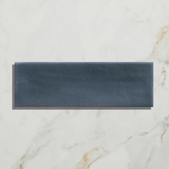 Ditty Porcelain Matt Navy Wall & Floor Tile 4.7x14.6cm - alternate view