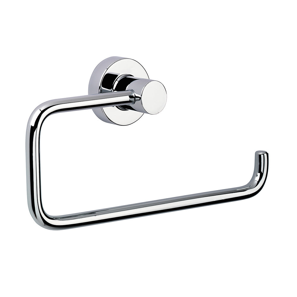 Tecno Project Open Towel Ring in Chrome - Origins Living