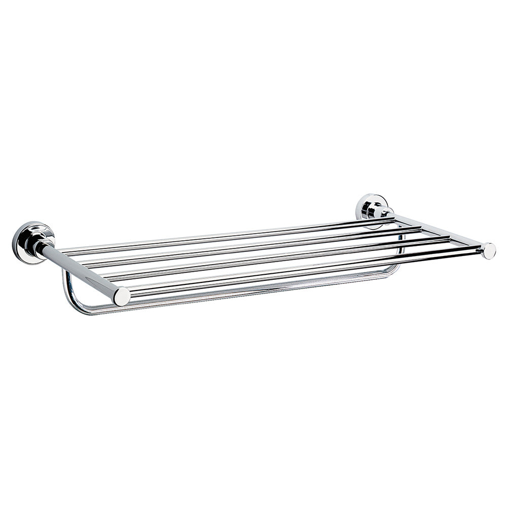 Tecno Project Towel Rack 66cm in Chrome - Origins Living