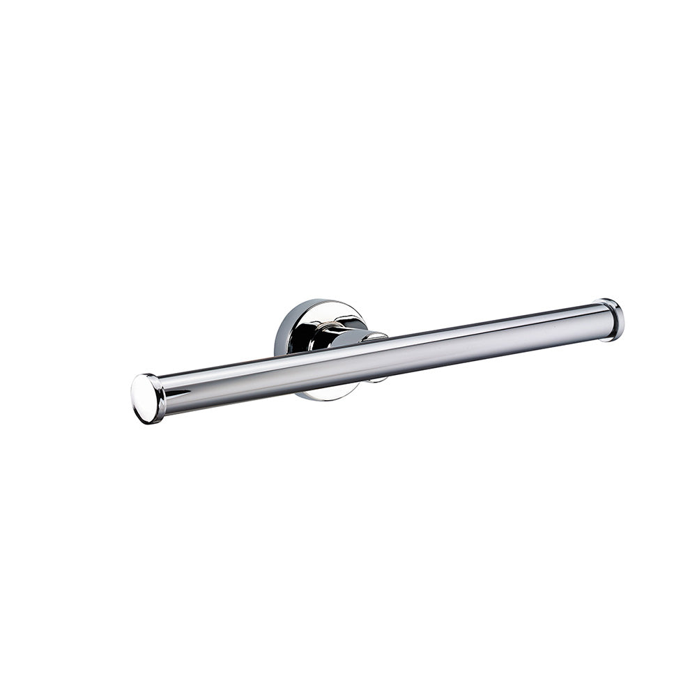 Tecno Project Double Spare Toilet Roll Holder in Chrome - Origins Living