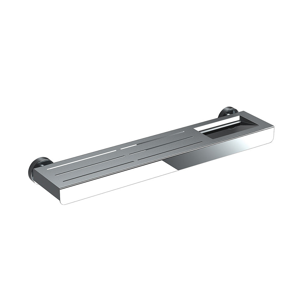 Tecno Project Metal Shelf 50cm in Chrome - Origins Living
