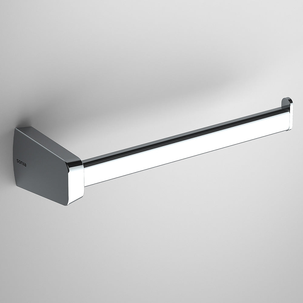 S6 Open Towel Bar Right in Chrome - Origins Living