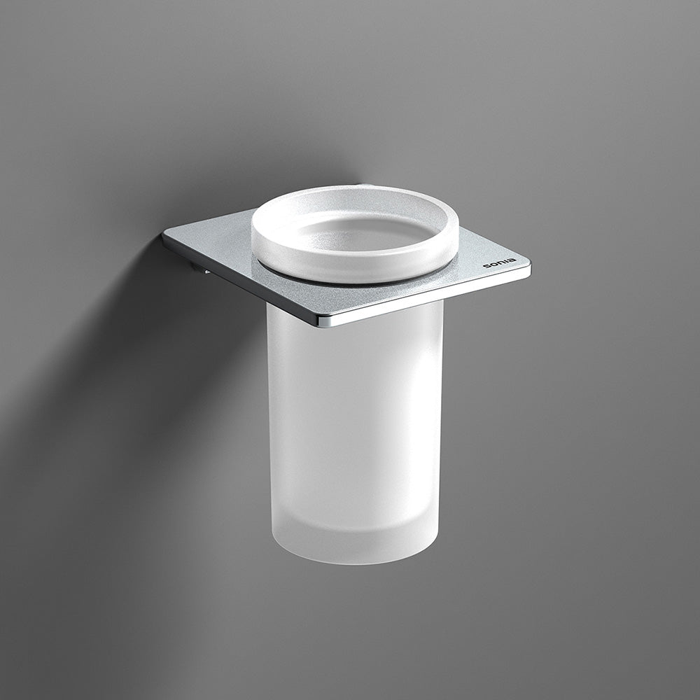 S Cube/Eletech Tumbler in Chrome - Origins Living