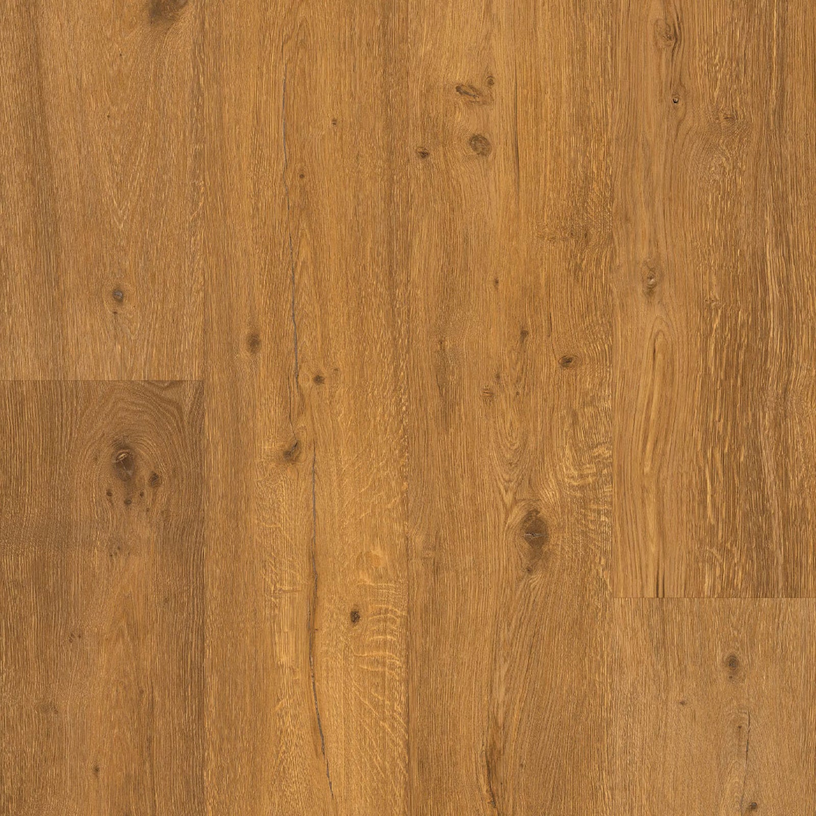 Eivissa F033 long vinyl planks featuring warm honey-toned oak with natural wood grain and subtle knots