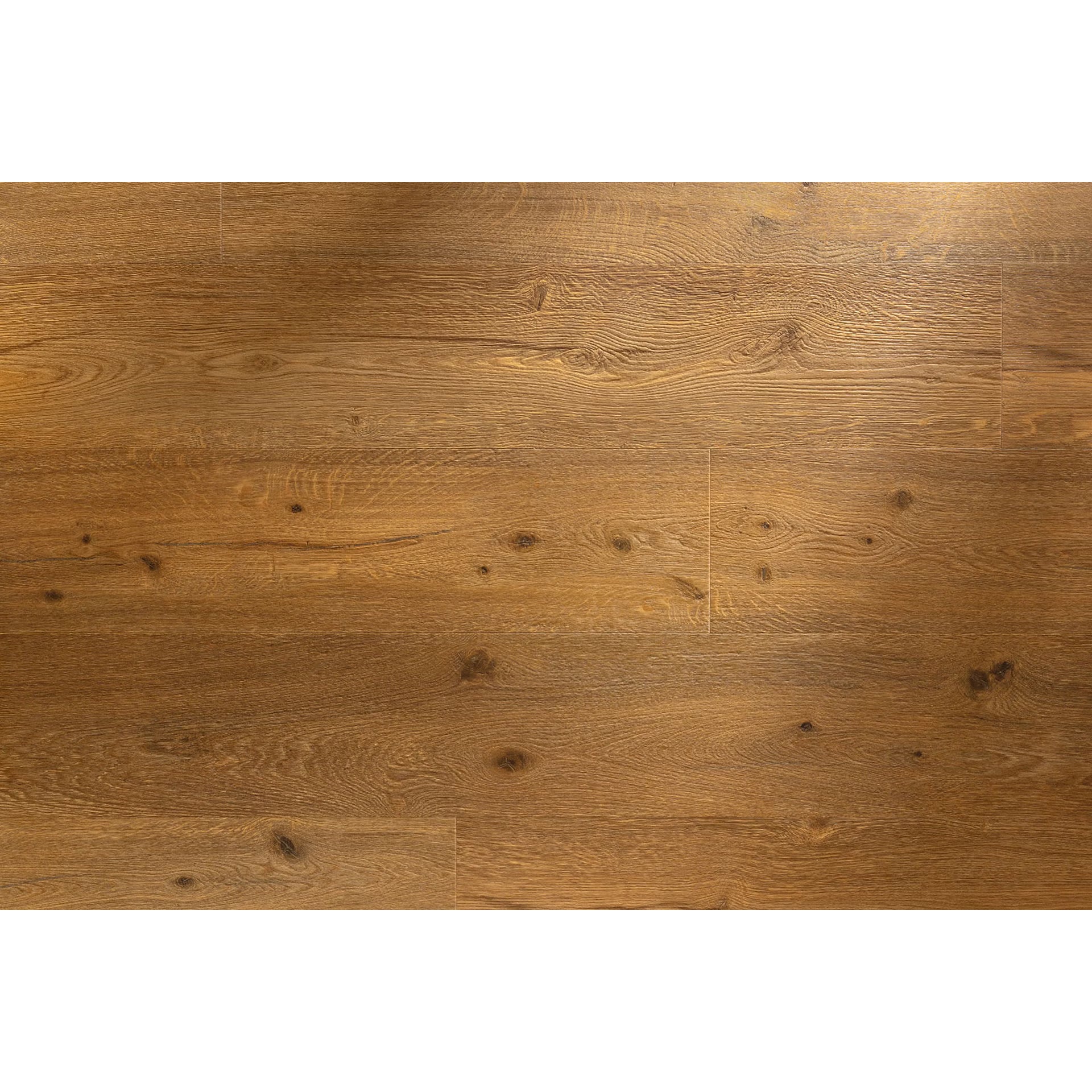 Eivissa F033 long vinyl planks featuring warm-toned oak hardwood flooring with natural grain and subtle knots