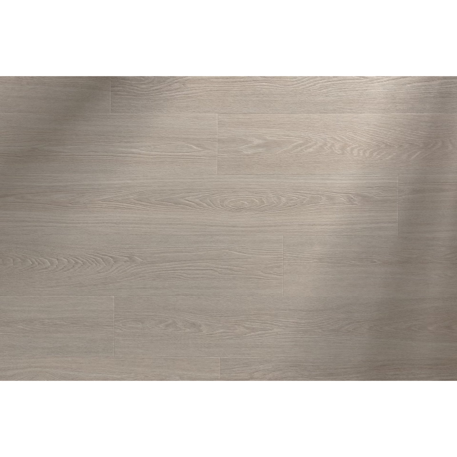 Gray wood-look laminate flooring with subtle natural grain pattern in bunny f059 vinyl planks product