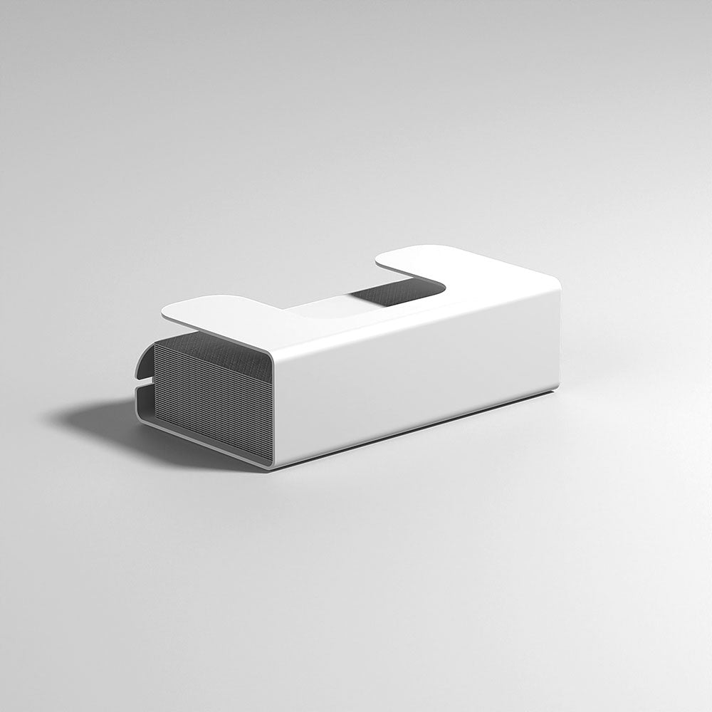 Quick Tissue Box / Towel Holder in White - Origins Living