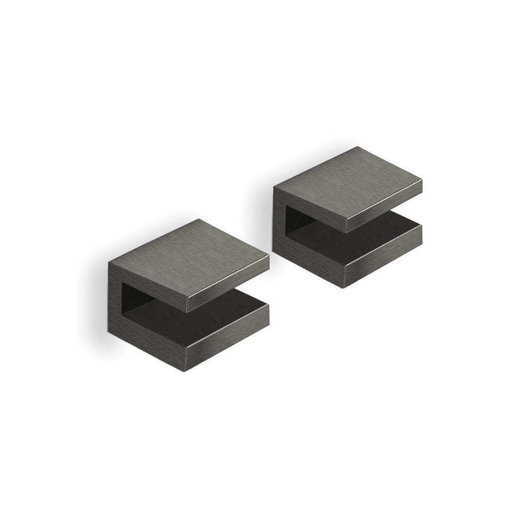 Pier Shelf Brackets x2 in Gunmetal - Origins Living