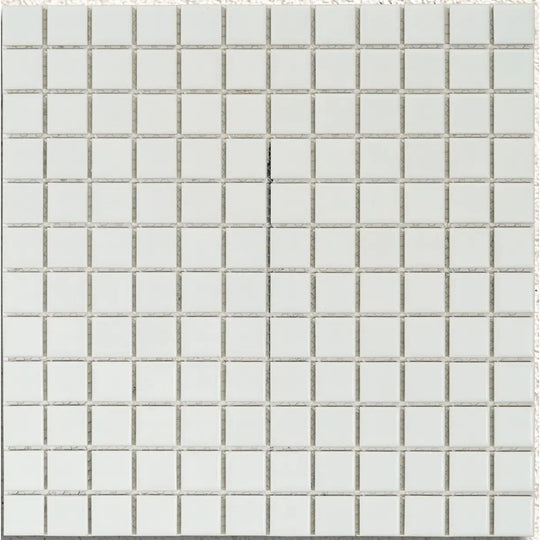 Ceramic Pool Gloss White 23 x 23mm - alternate view
