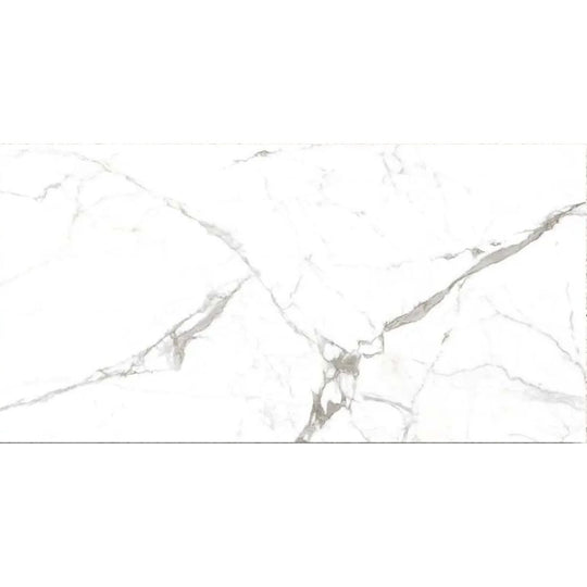 Bliss White Polished 60 x 120cm Porcelain Tile - alternate view