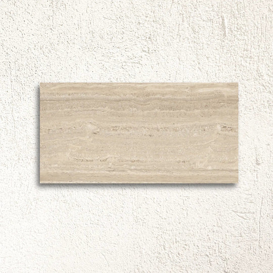Neo Travertine Natural 60 x 120cm Travertine-Effect Porcelain Tile - alternate view