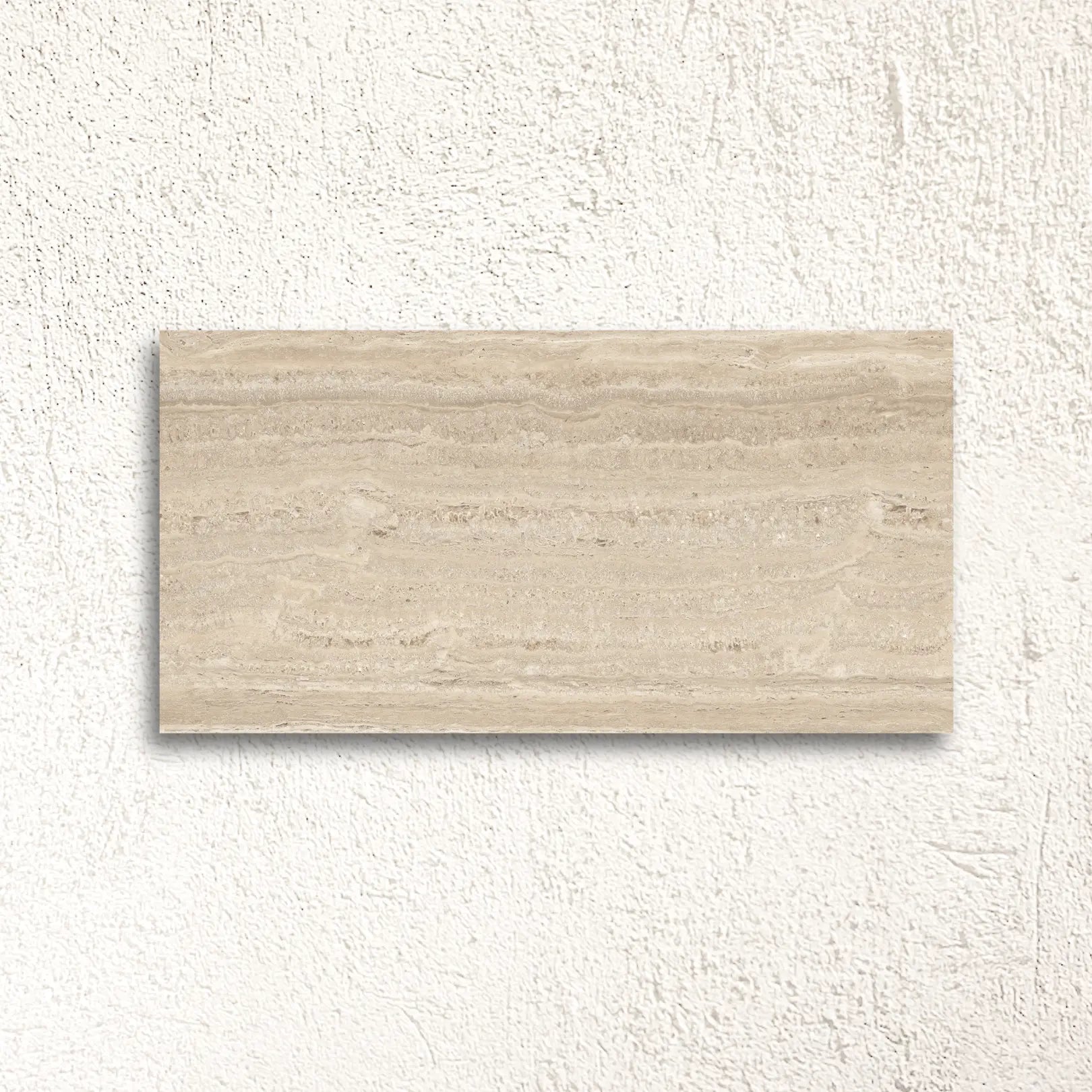 Neo Travertine Natural 60 x 120cm porcelain stone effect tile face