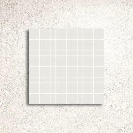 Winckelmans Unglazed Super White 2cm Paper-Faced Mosaic 30.8 x 30.8cm - alternate view
