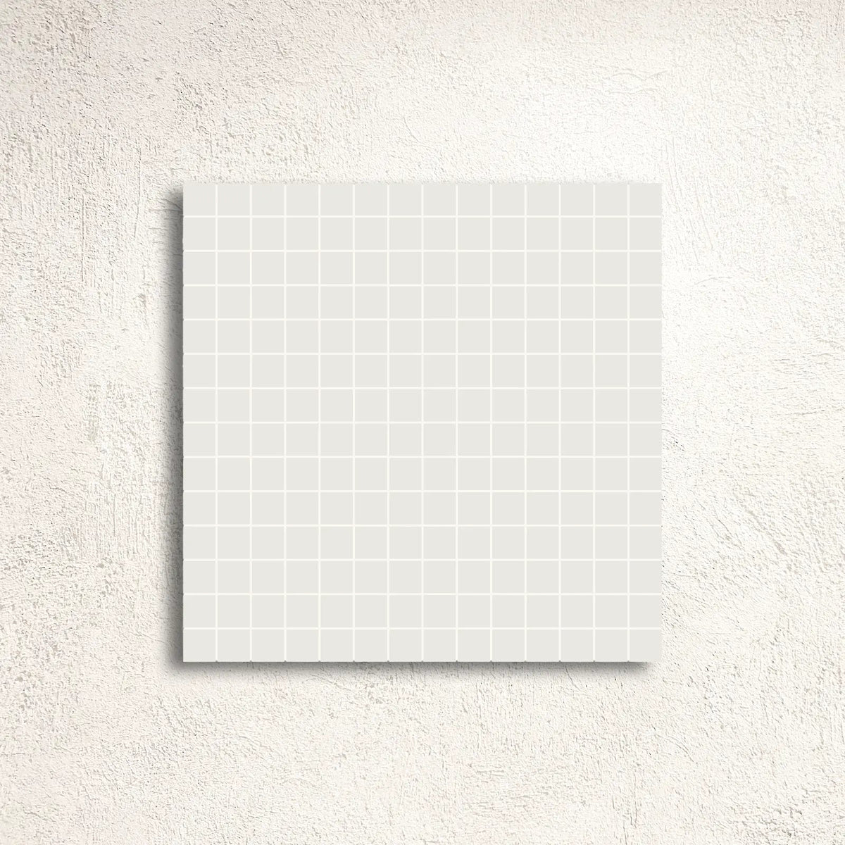 Winckelmans Unglazed Super White 2cm Paper-Faced Mosaic 30.8 x 30.8cm porcelain mosaic face