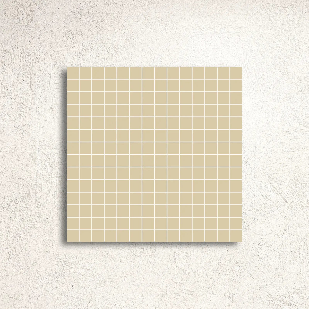 Winckelmans Unglazed Ivory 2cm Paper-Faced Mosaic 30.8 x 30.8cm porcelain mosaic face