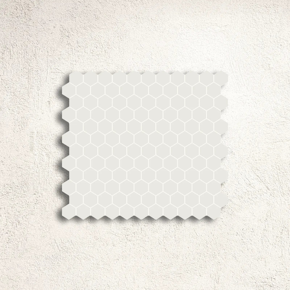 Winckelmans Unglazed Super White 2cm Paper-Faced Mosaic 30.8 x 30.8cm porcelain mosaic face