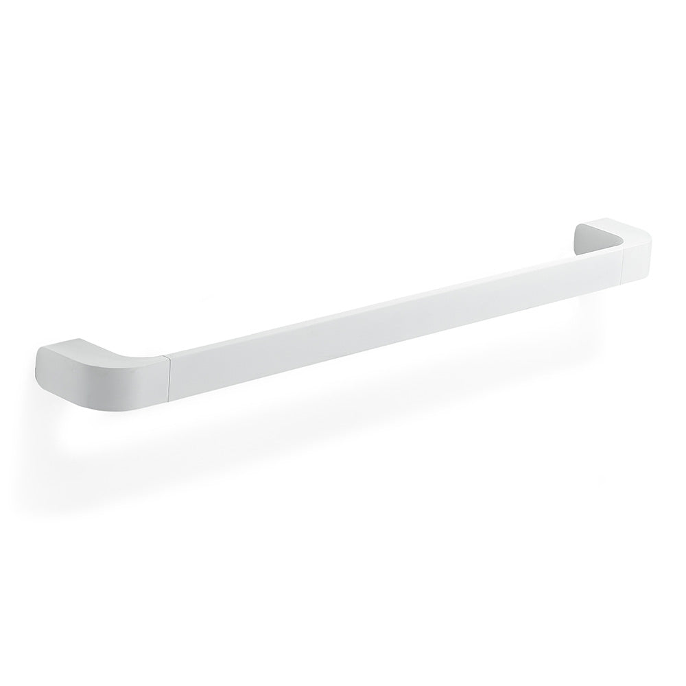Outline Towel Rail/Grab Bar 55cm in White - Origins Living