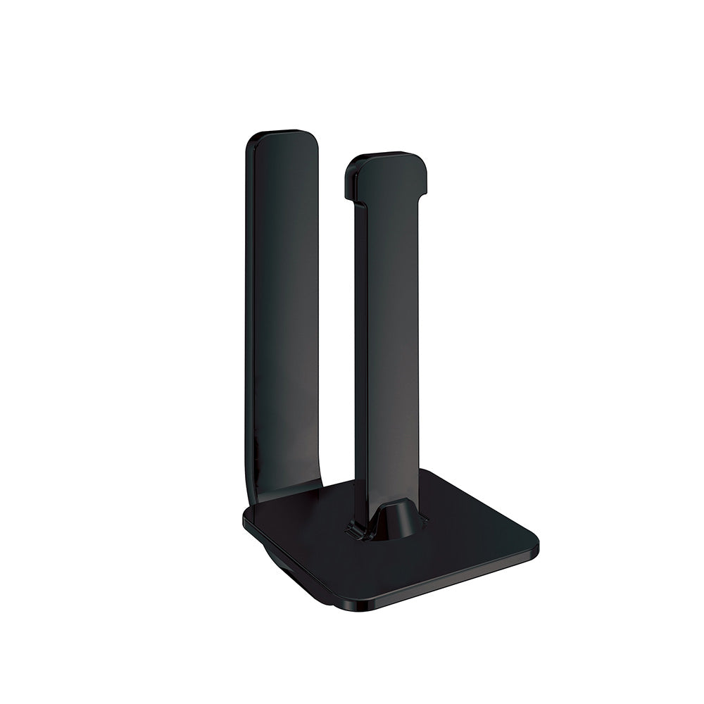 Outline Spare Toilet Roll Holder in Black - Origins Living