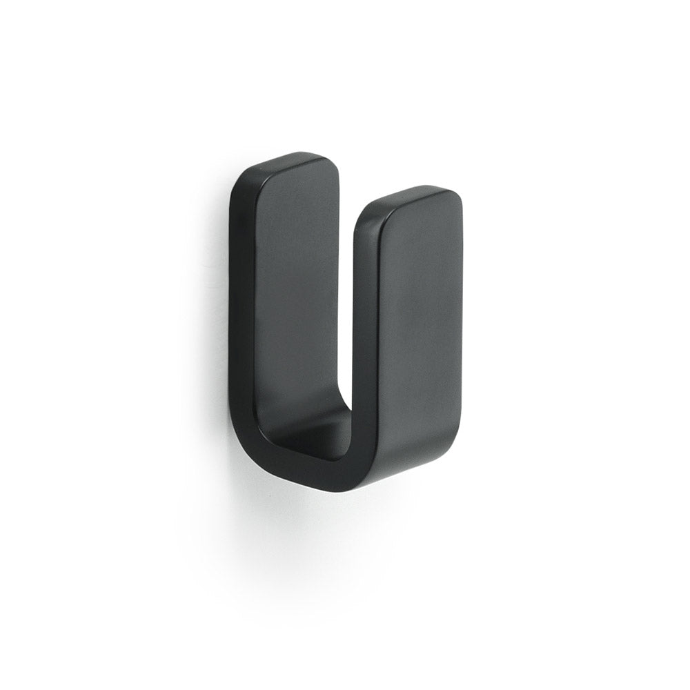 Outline Robe Hook in Black - Origins Living