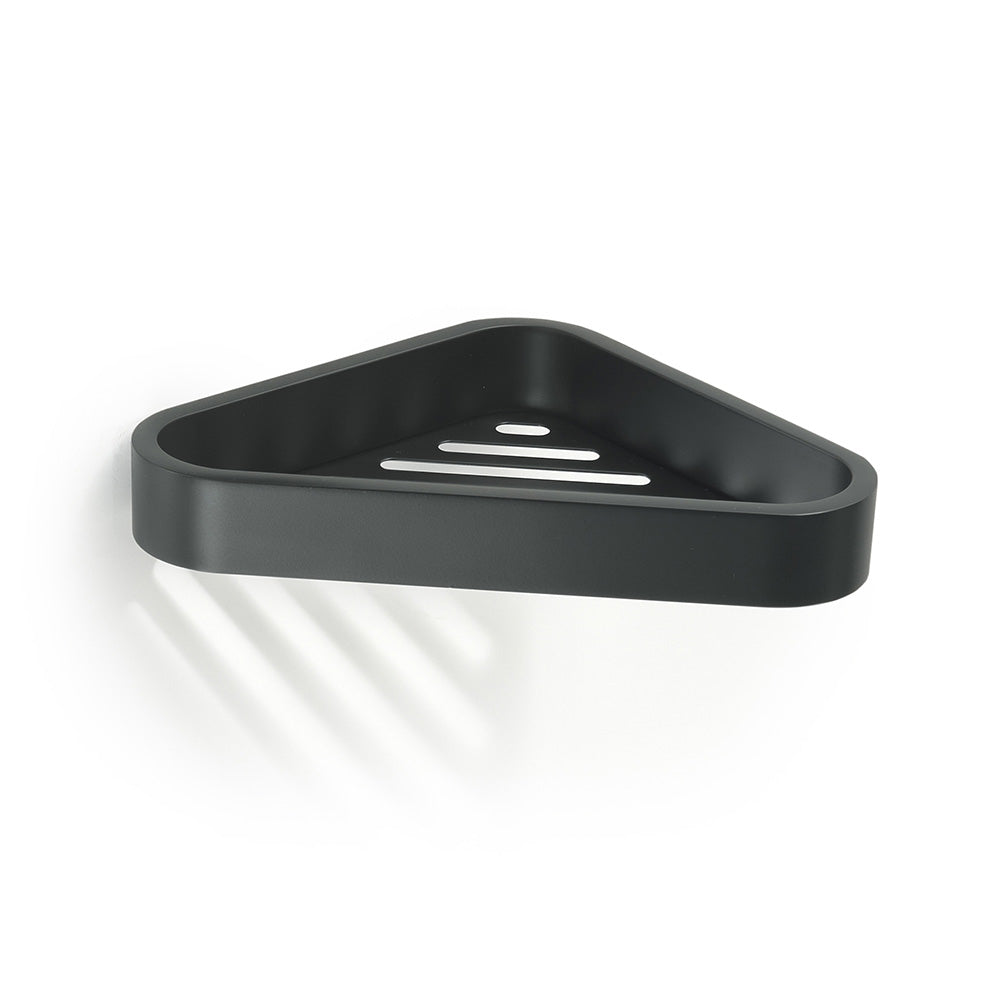 Outline Corner Shower Basket in Black - Origins Living