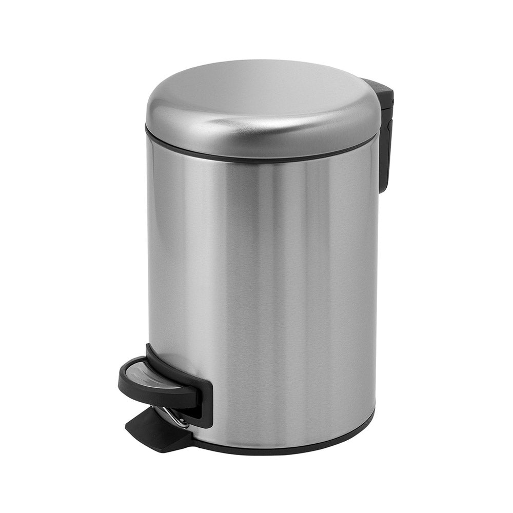 Potty Pedal Bin 5L in Brushed Stainless Steel - Origins Living