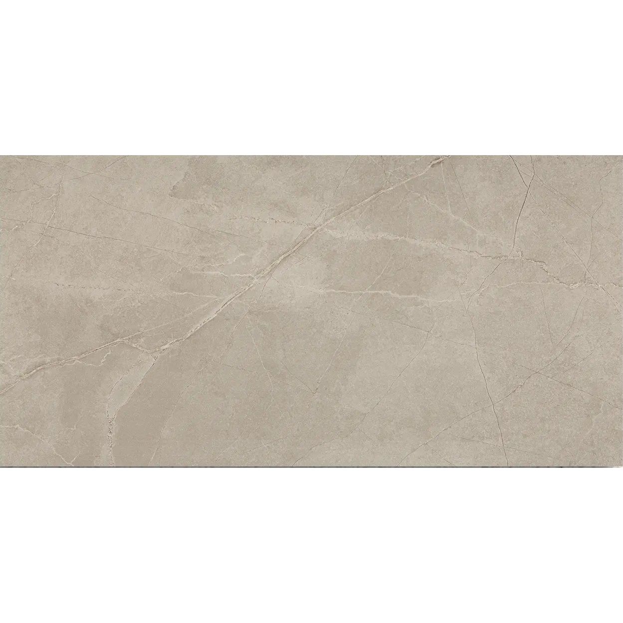 Adria Latte 30x60cm matt stone effect porcelain tile face detail
