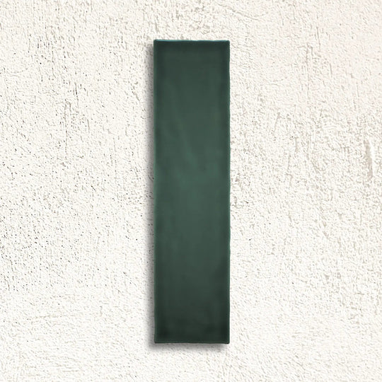 Belgravia Verde Gloss 7.5 x 30cm Ceramic Tile - alternate view