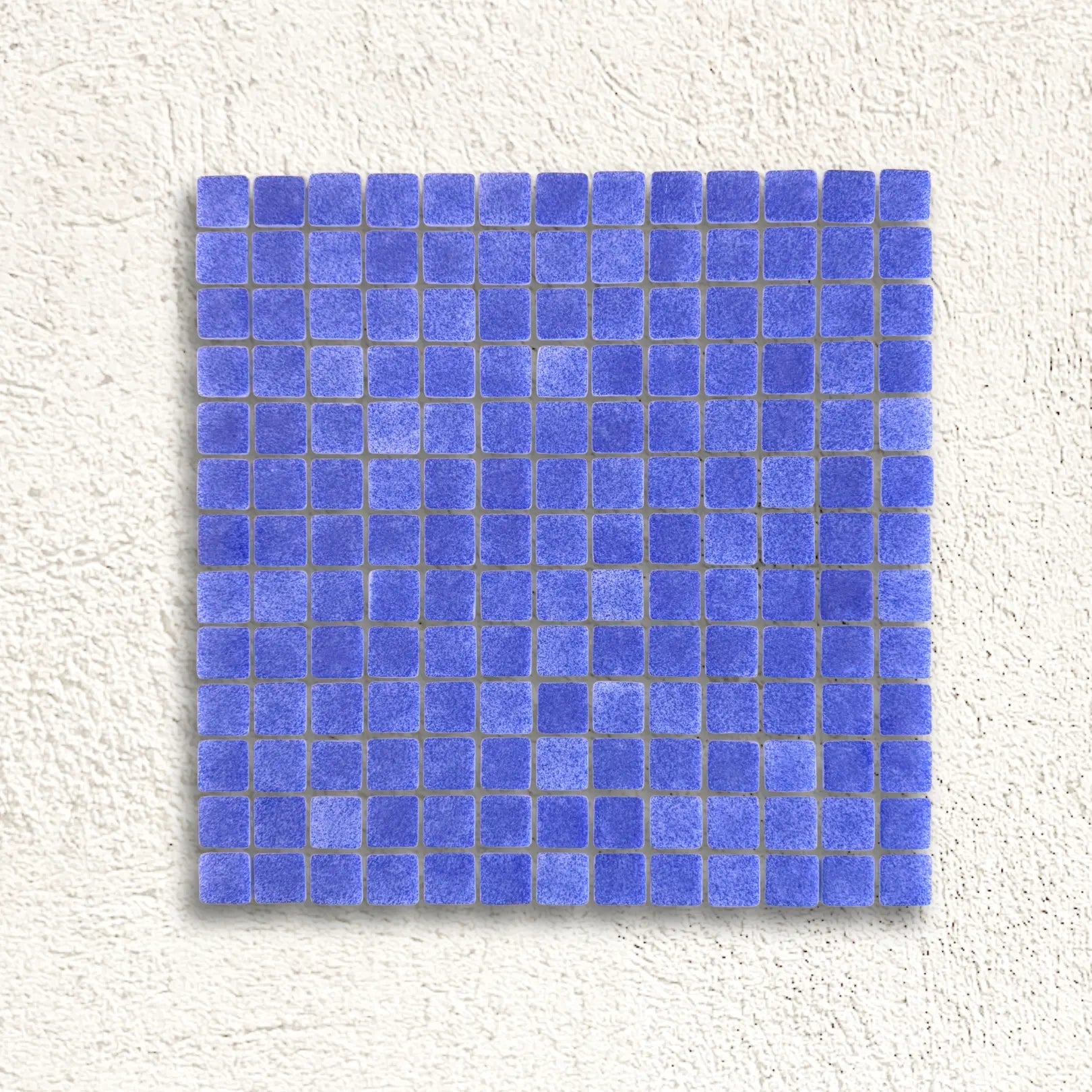 Niebla Foggy Dark Blue Anti-Slip 33.3 x 33.3cm glass mosaic tile face