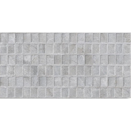 Dover Gris Deco 45 x 90cm Porcelain Tile - alternate view