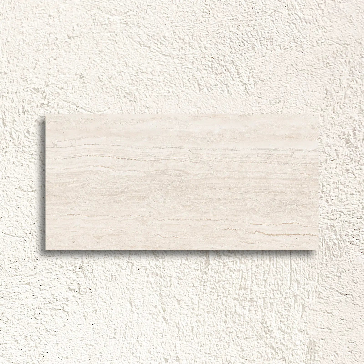 Palatino Ivory 45 x 90cm glazed porcelain stone effect tile face
