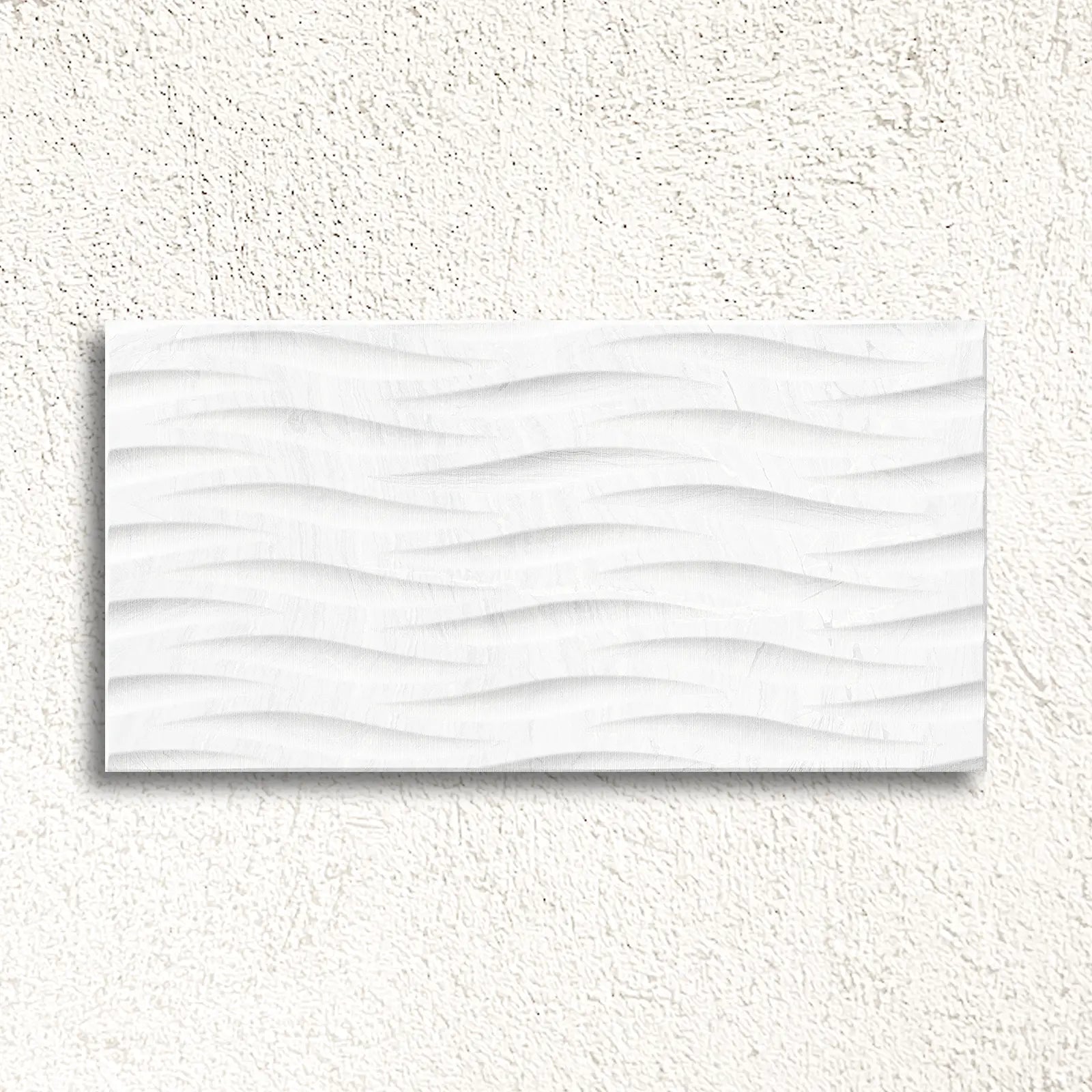 Varana Blanco Deco 32 x 62.5cm white porcelain stone effect decor tile face