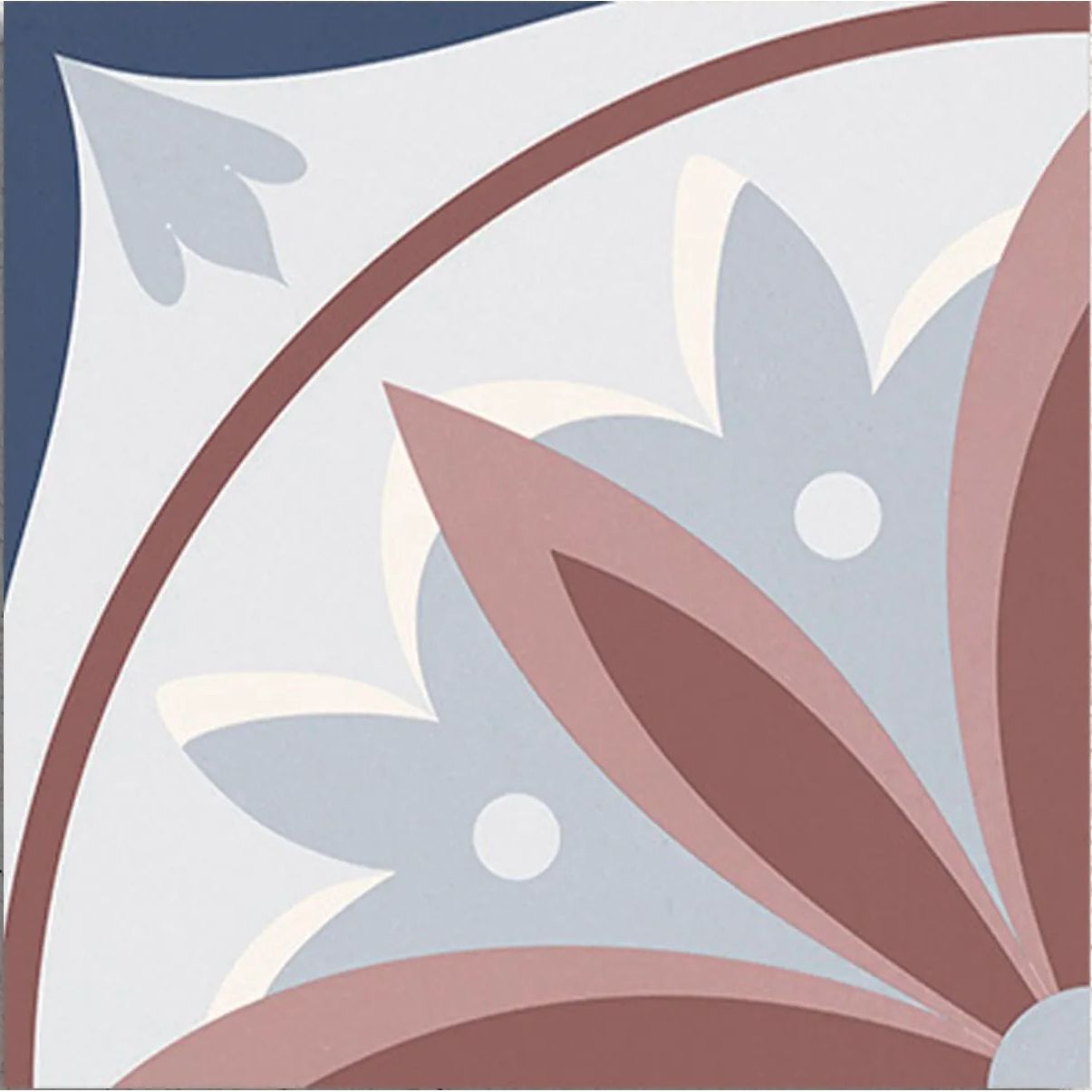 Lumier Taco Mix 16.5 x 16.5cm matt porcelain decorative tile face