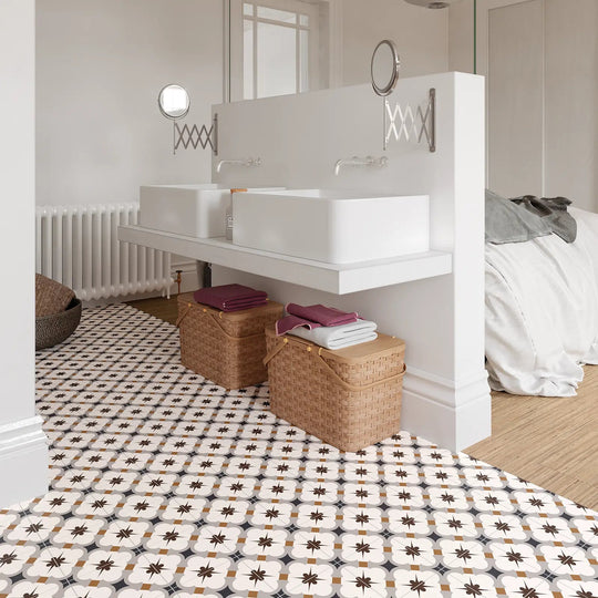 Grace Grey Taco 16.5 x 16.5cm Porcelain Tile - alternate view
