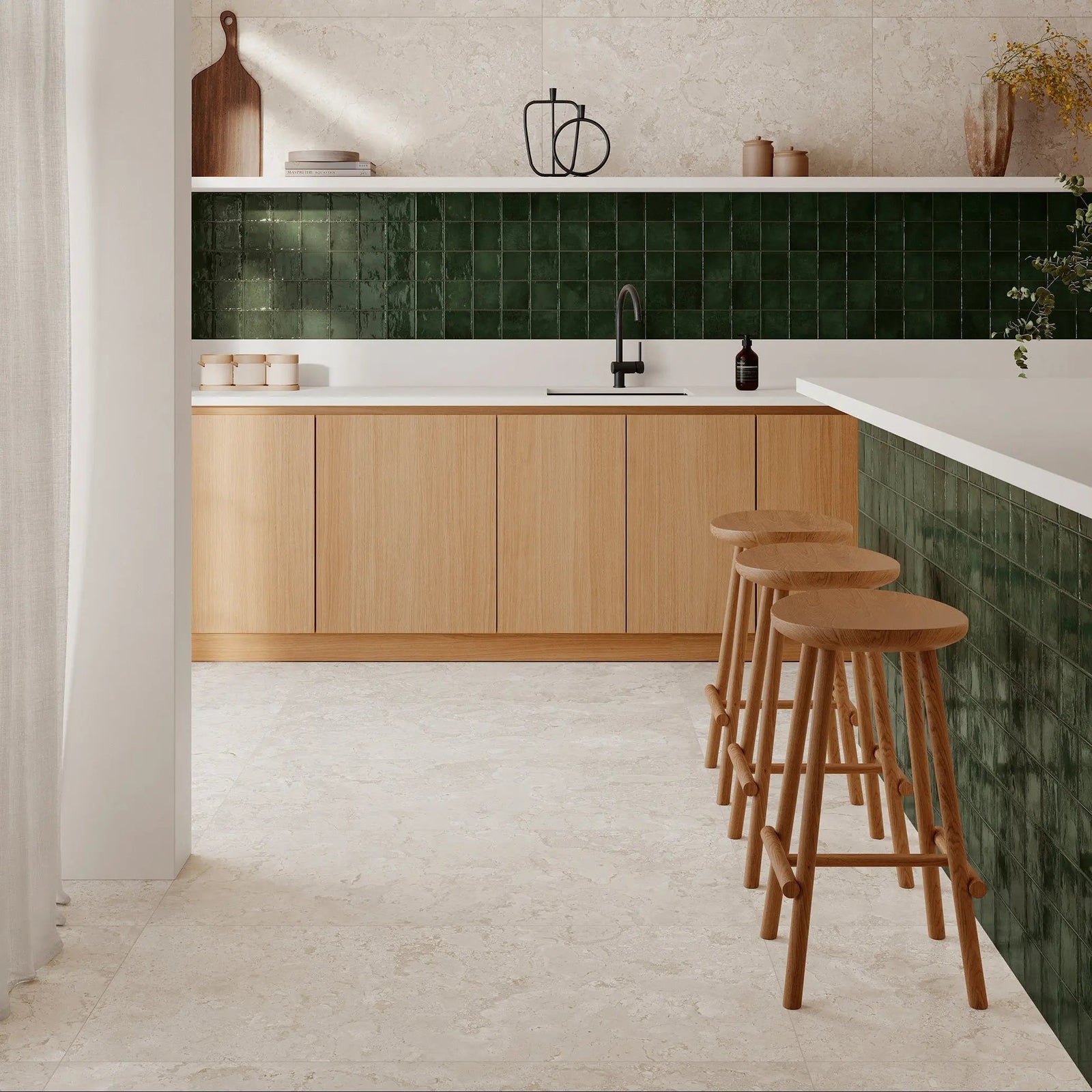 Dakota Ivy 32 x 62.5cm Porcelain Tile – detail view 3