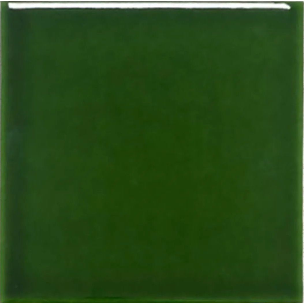 Windsor Balmoral Green 15 x 15cm glazed ceramic gloss tile face