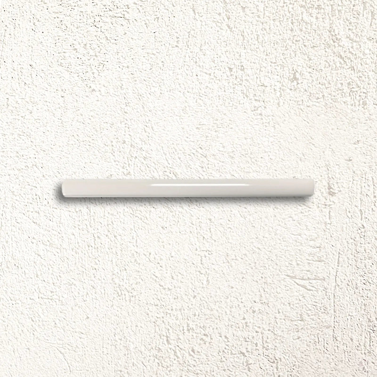 Windsor Antique White Pencil 1 x 15cm glazed ceramic gloss trim tile face