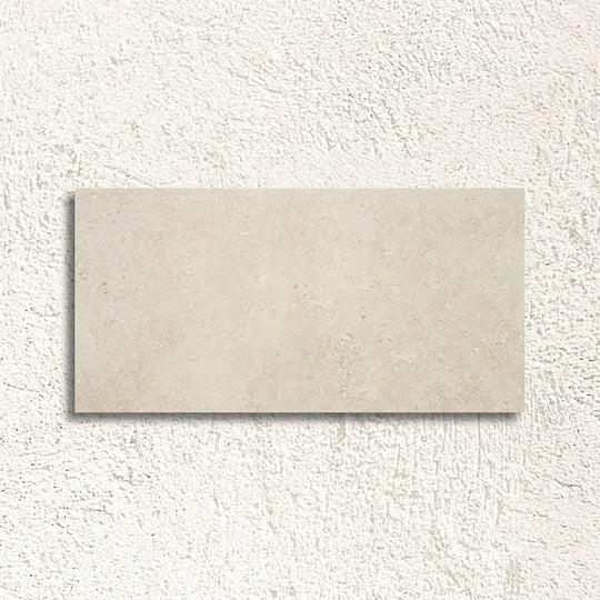 Flax Cream Floor 30 x 60cm matt porcelain tile face