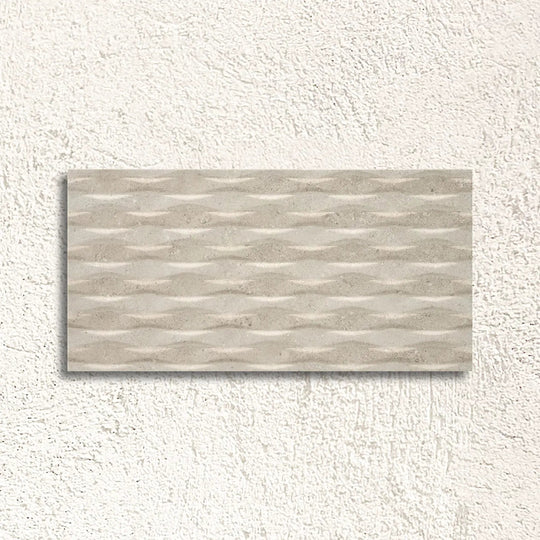 Flax Cream Light LZ Decor 30 x 60cm Ceramic Tile - alternate view